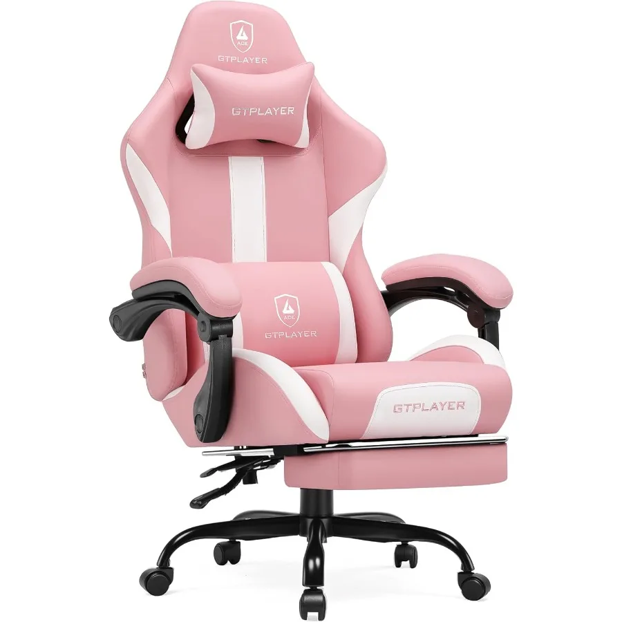 Gaming Chair with Foot Rest Po - Ergonomic Office Chair recension och pris