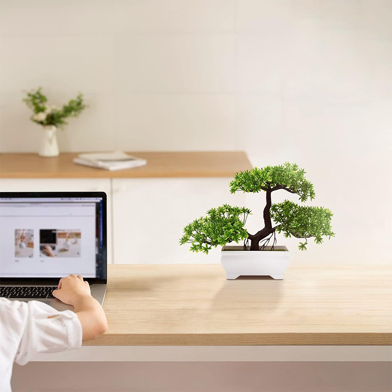 Artificial Bonsai Plastic Bion - Home Office Layout recension och pris
